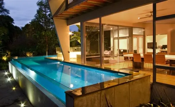 pared de cristal