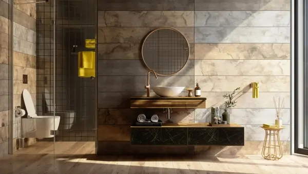 Para el lavabo de baño