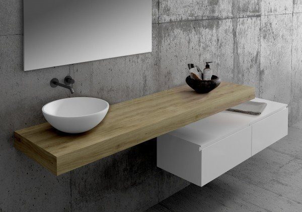 encimera del baño