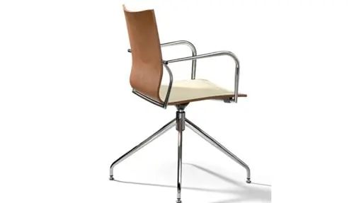 Silla confidente elegante y discreta