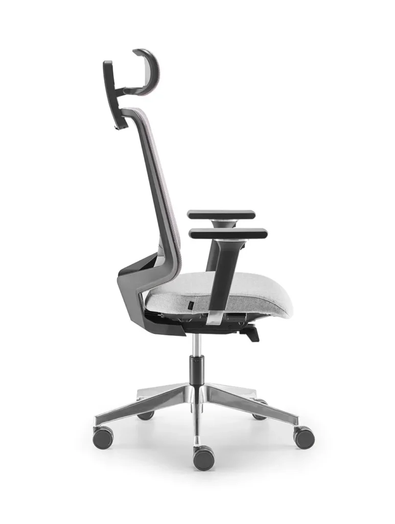 Mod.2º: Respaldo alto con cabezal. dot pro silla operativa forma 5