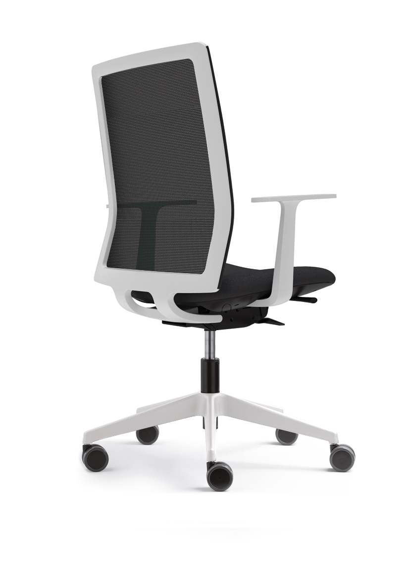 Silla de oficina Sentis, silla de trabajo forma 5, malla