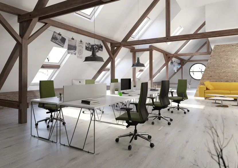 Silla de oficina, silla operativa Touch de forma 5