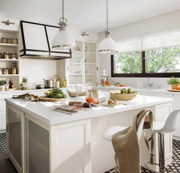 10. Cocinas lacadas para mayor seguridad