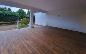 terraza porche exterior chalet