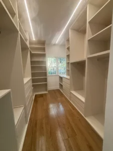 reforma de vestidor chalet