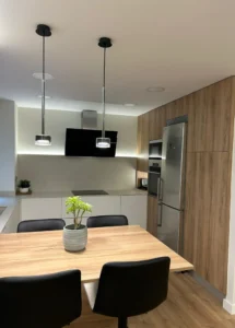 reforma de cocina moderna en Madrid proyecto de asesora reformas