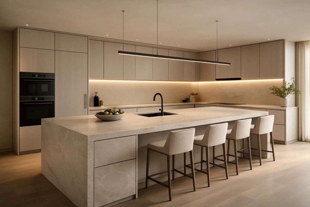 encimera cocina neolith moderna